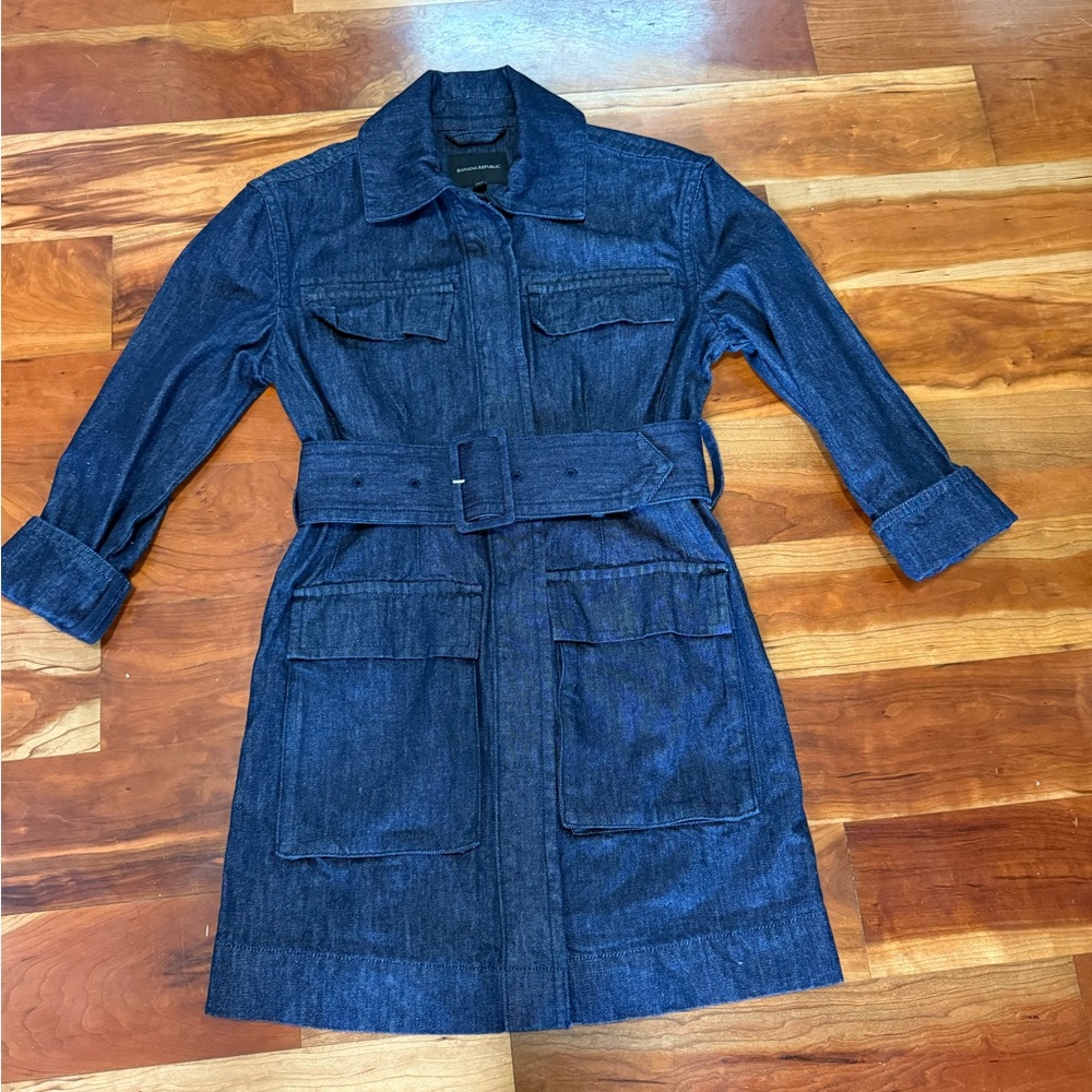Banana Republic Denim Belted dress